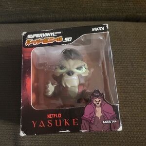 YASUKE Netflex Action Figure - SUPERVINYL Brown and Green 3" Ages 14+